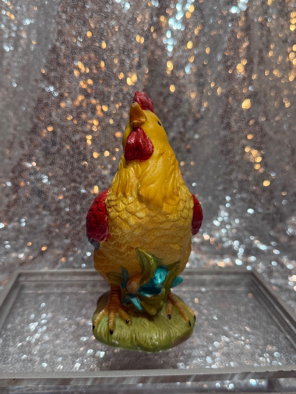 Cermamic vintage rooster chicken